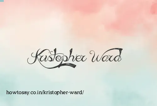 Kristopher Ward