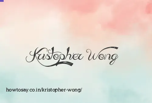 Kristopher Wong
