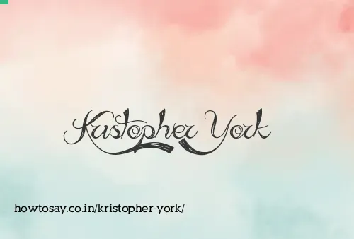 Kristopher York