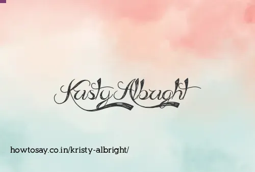 Kristy Albright