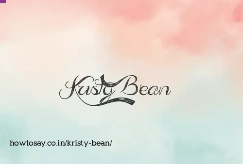 Kristy Bean