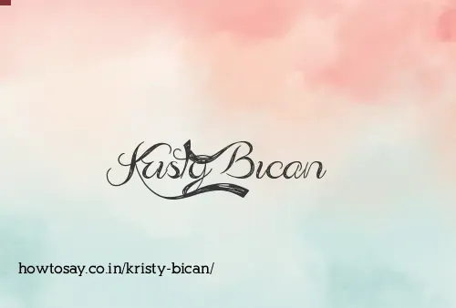 Kristy Bican