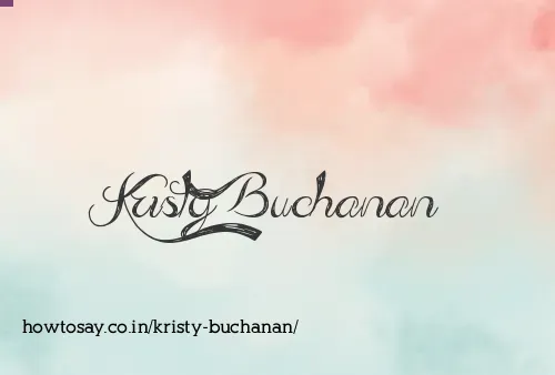 Kristy Buchanan