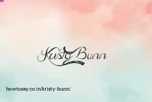 Kristy Bunn