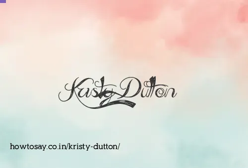 Kristy Dutton