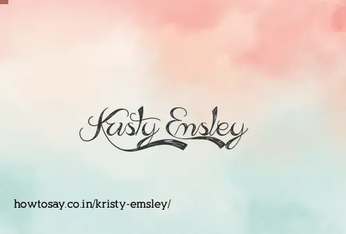 Kristy Emsley