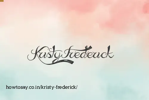 Kristy Frederick