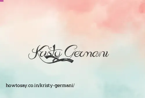 Kristy Germani