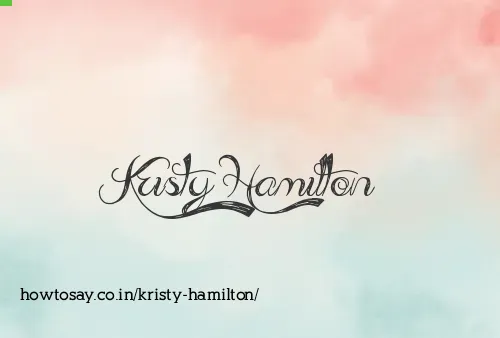 Kristy Hamilton