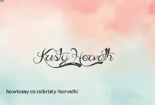 Kristy Horvath