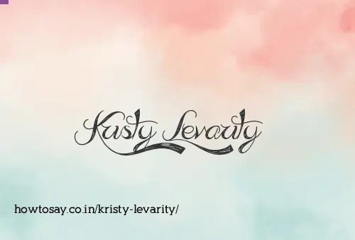 Kristy Levarity