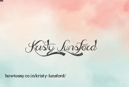 Kristy Lunsford