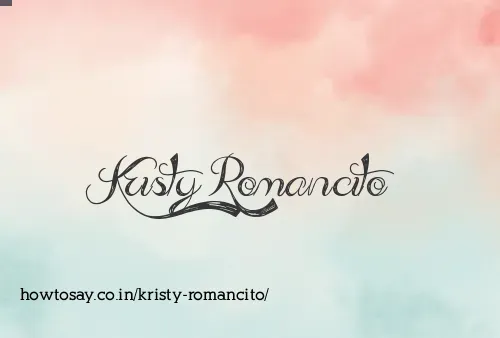Kristy Romancito