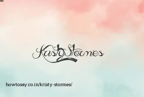 Kristy Stormes