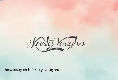 Kristy Vaughn