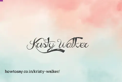 Kristy Walker