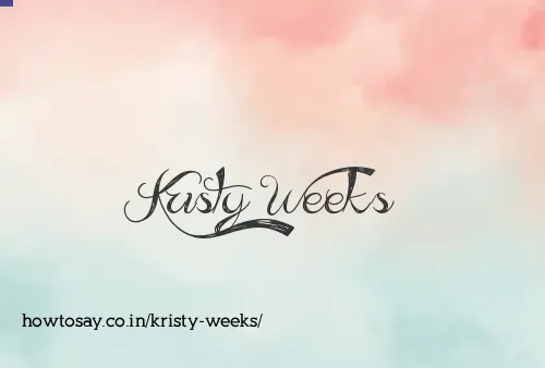 Kristy Weeks