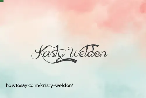 Kristy Weldon
