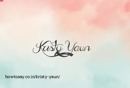 Kristy Yaun