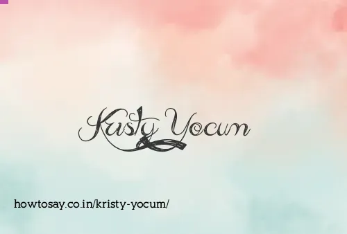 Kristy Yocum