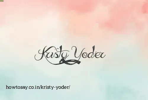 Kristy Yoder