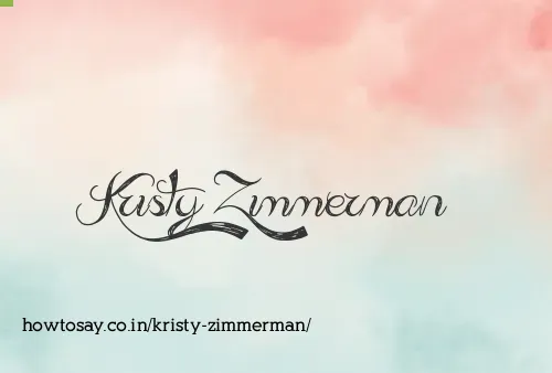 Kristy Zimmerman