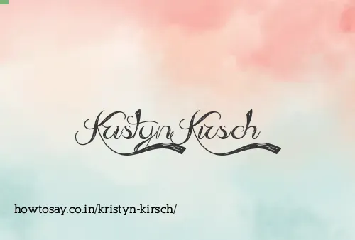 Kristyn Kirsch