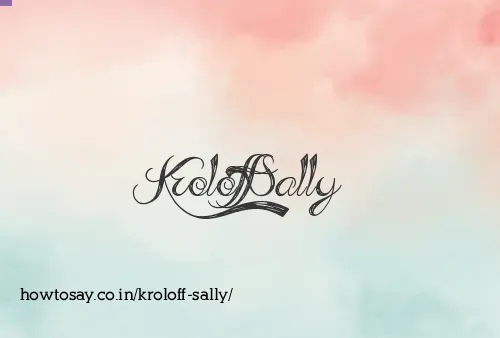 Kroloff Sally