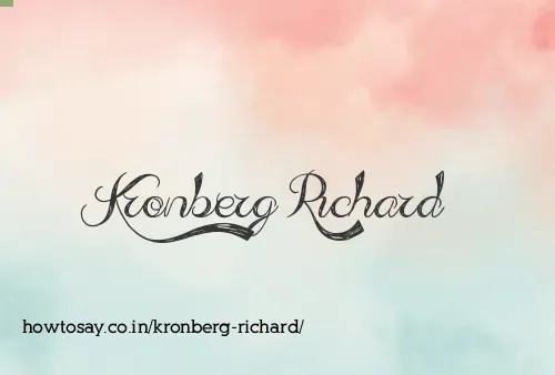 Kronberg Richard