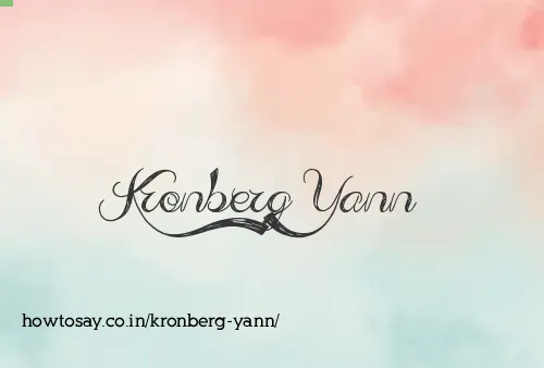 Kronberg Yann
