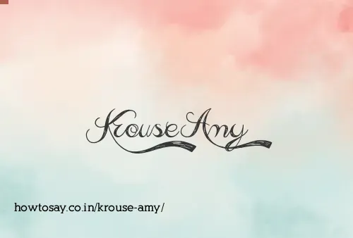 Krouse Amy