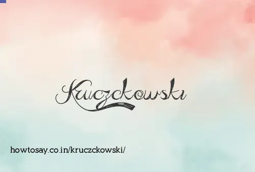 Kruczckowski