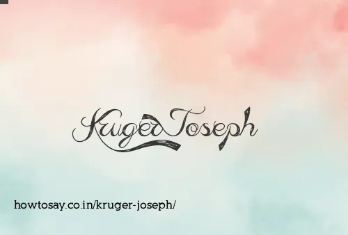 Kruger Joseph