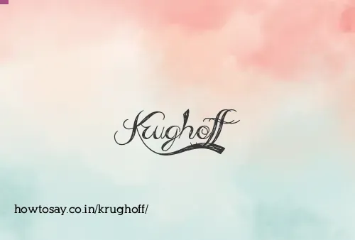 Krughoff