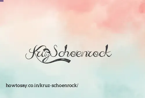 Kruz Schoenrock