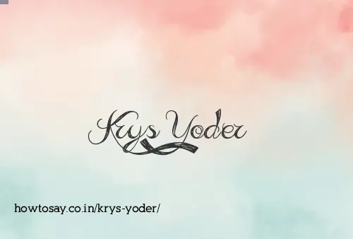 Krys Yoder