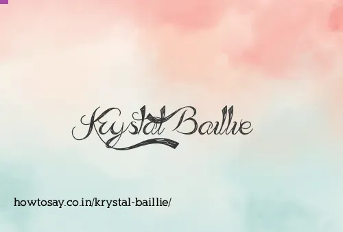 Krystal Baillie