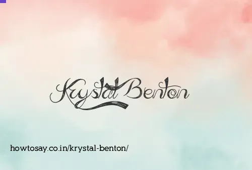 Krystal Benton