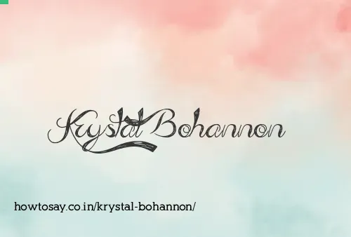 Krystal Bohannon