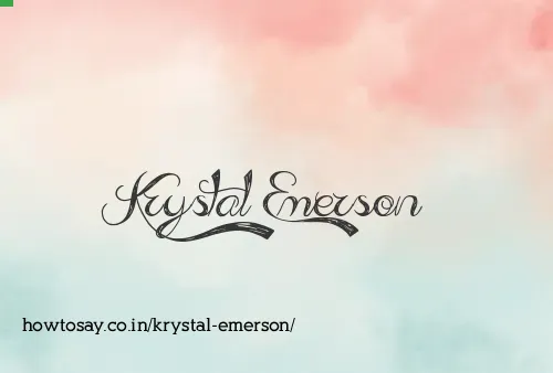 Krystal Emerson