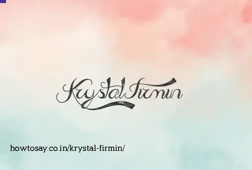 Krystal Firmin
