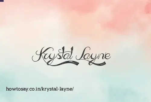 Krystal Layne