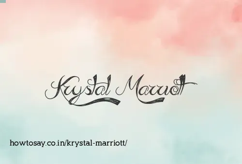 Krystal Marriott
