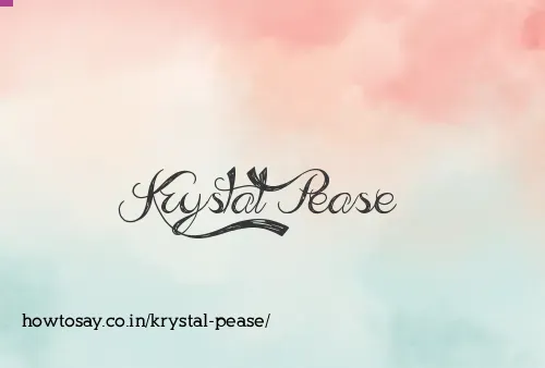 Krystal Pease