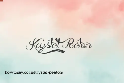 Krystal Peaton