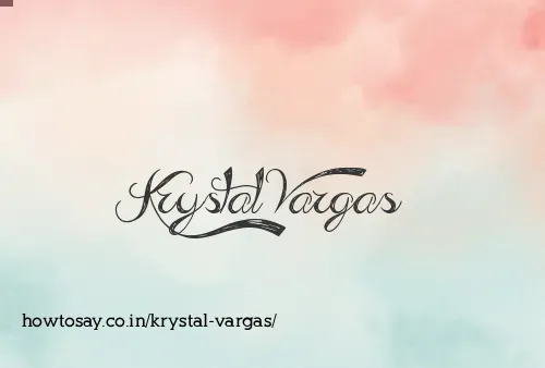 Krystal Vargas