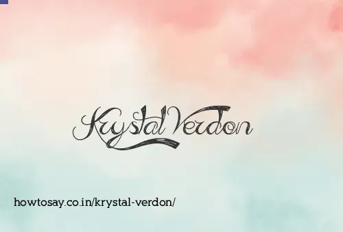 Krystal Verdon