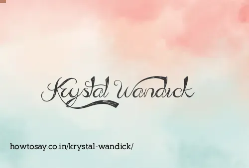 Krystal Wandick