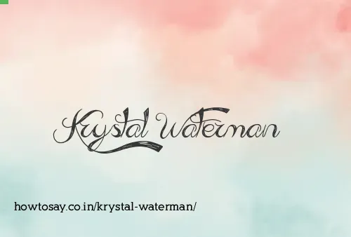 Krystal Waterman