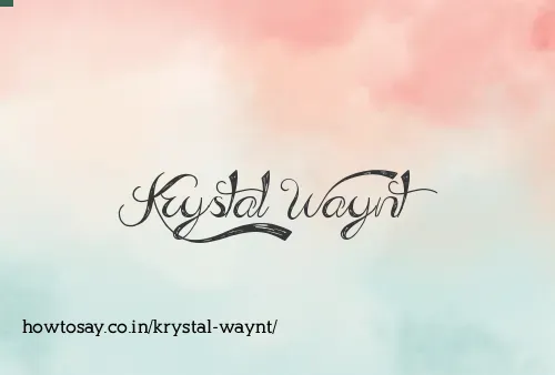 Krystal Waynt